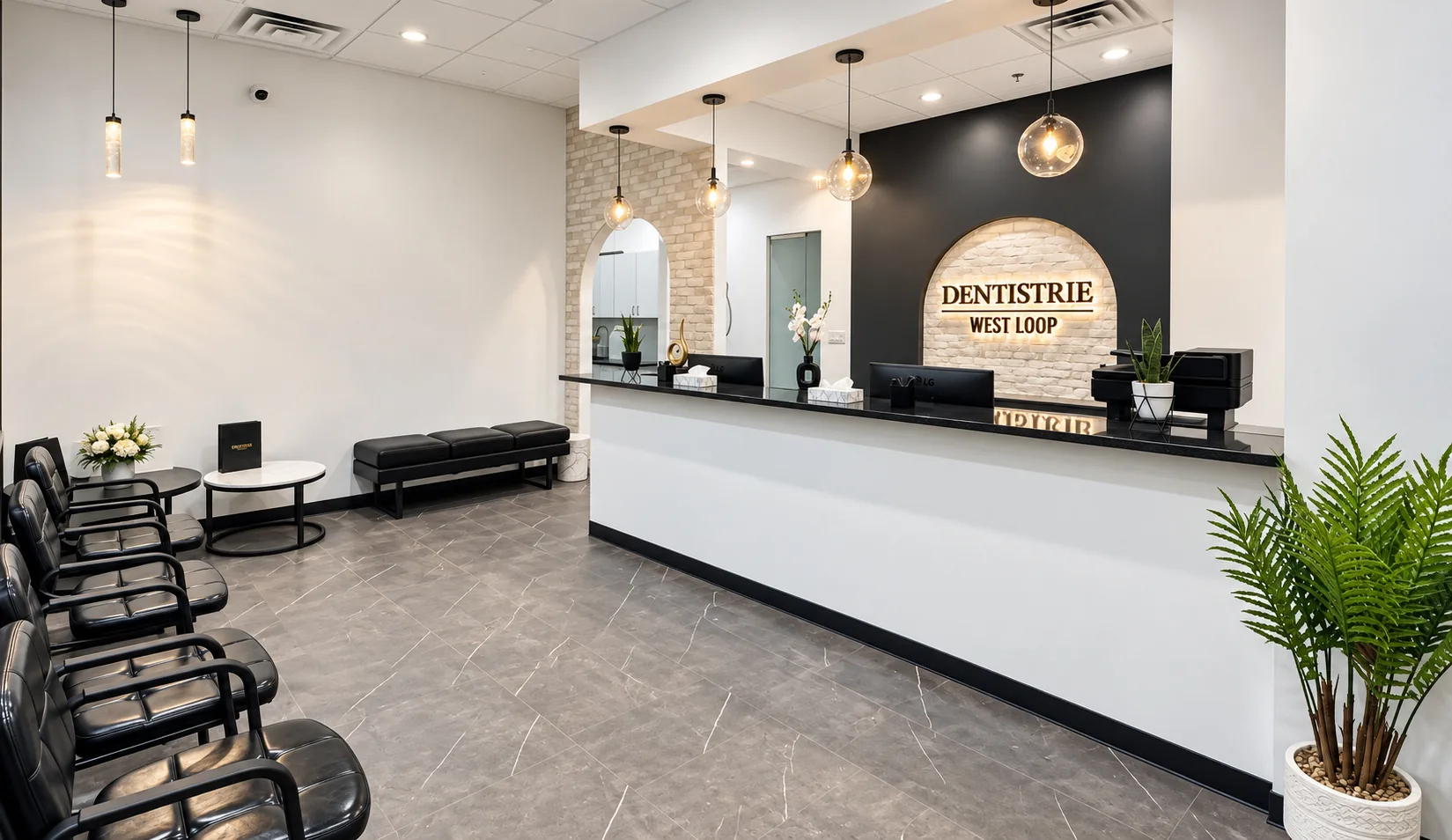 Dentistrie West Loop reception